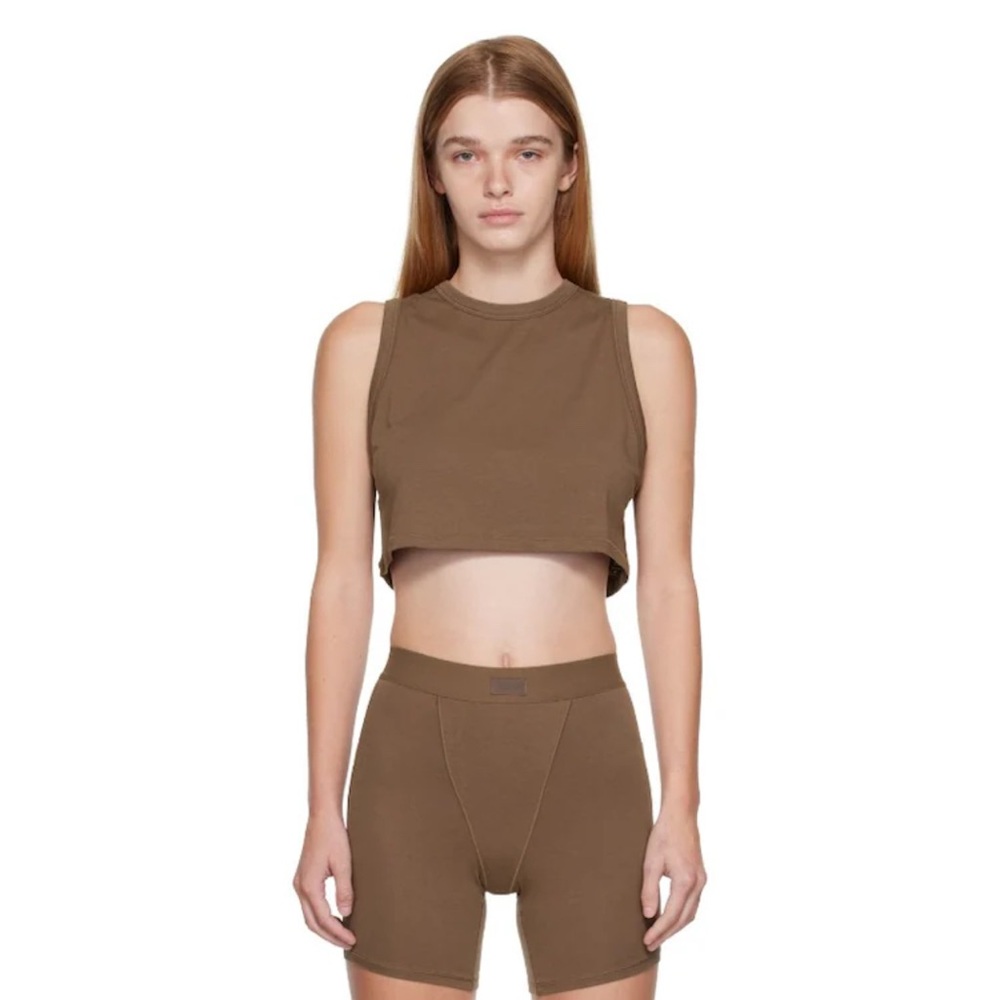 SKIMS Boyfriend Cropped Tank